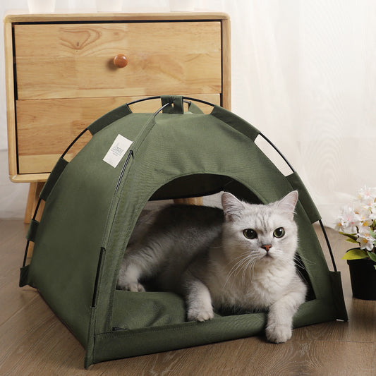 Tyson and Fate's Cat Tent
