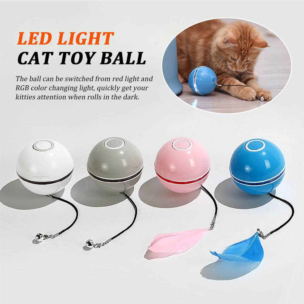 Tyson and Fate's LED Vibrating Interactive Cat Ball