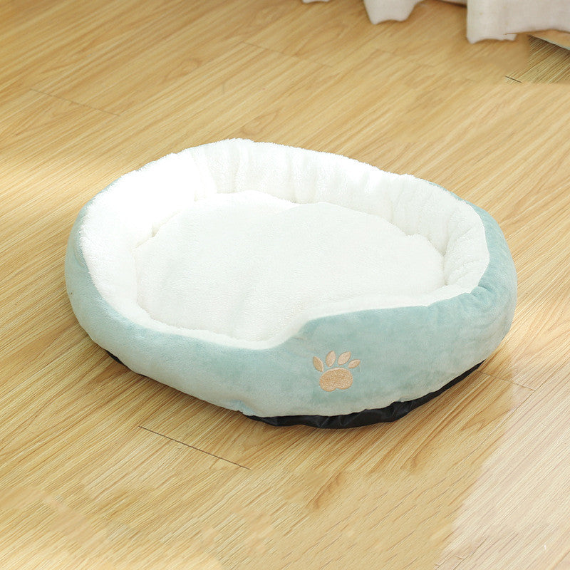 Tyson and Fate's Paw Print Cat Bed
