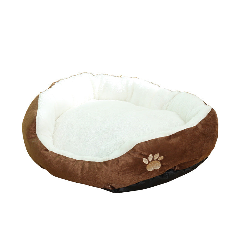 Tyson and Fate's Paw Print Cat Bed
