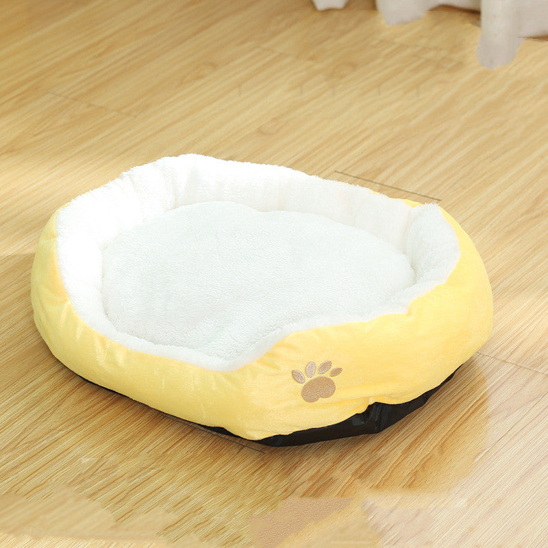 Tyson and Fate's Paw Print Cat Bed