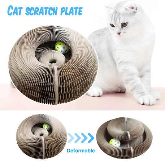 Tyson and Fate's Expandable Cat Scratcher